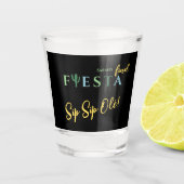 ファイエスタサボスメキシコバチェロレッテ ショットグラス (正面)