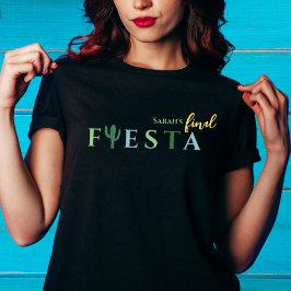 ファイエスタサボスメキシコバチェロレッテ Tシャツ