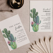 ファイエスタバチェロレッテ週末パーティー日程 招待状