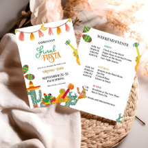 ファイエスタバチェロレッテ週末&旅程