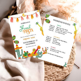 ファイエスタバチェロレッテ週末&旅程 招待状