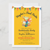 ファイエスタメキシコをテーマにした最終バチェロレッテ 招待状 (正面)