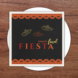 ファイエスタメキシコバチェロレッテ スタンダードカクテルナプキン