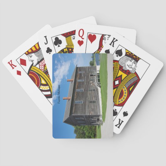 ファイエットオペラハ遊ウスのカード トランプ (裏面)