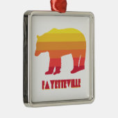 ファイエットビルアーカンスレインボーベア メタルオーナメント (右)