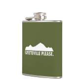 ファイエットビル・アーカンソーお願い フラスク (左)