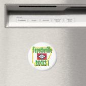 ファイエットビル・ロックス!(グリーン) マグネット (インサイチュ (食洗機))