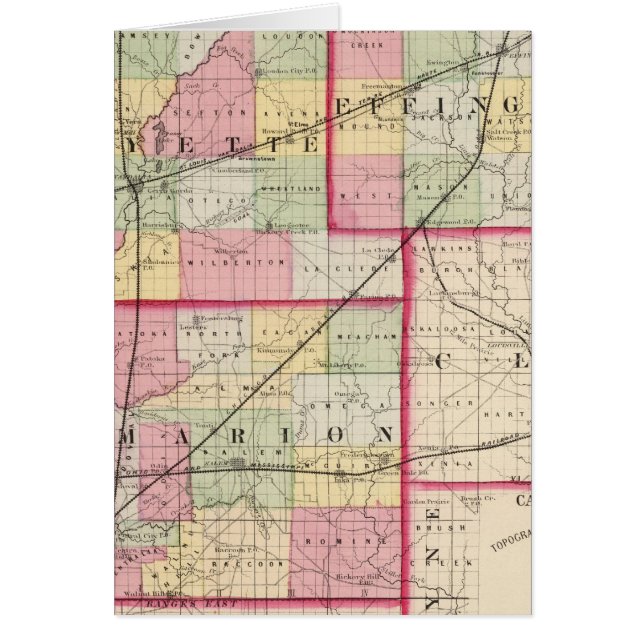 ファイエット、エフィンガム、マリオン、郡 (正面)