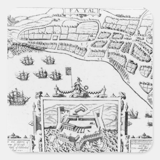 ファイオールの町と広場 スクエアシール (正面)