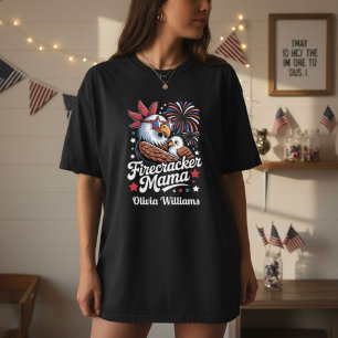 ファイクラッカーママ7月マッチングファミリーの4th tシャツ