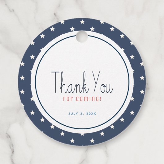 ファイクラッカー7月花火赤ちゃんシャワー4日 フェイバータグ (裏面)