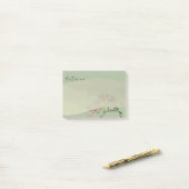 ファイサオンセージ ポストイット (デスク上)