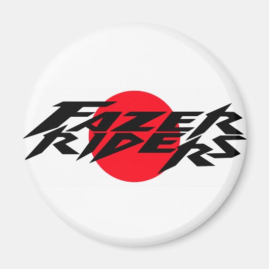 ファイザーのライダー マグネット (正面)