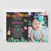 ファイスタファースト誕生日招待状ガール 招待状 (正面)