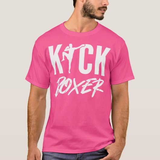 ファイターキックボクシング空手スポーツボクサー Tシャツ (正面)