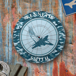 ファイタージェットおよび迷彩柄ダーツボード ダーツボード