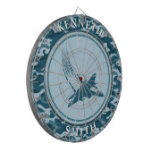 ファイタージェットおよび迷彩柄ダーツボード ダーツボード (正面左)