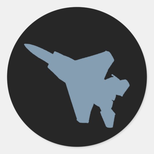 ファイタージェットのシール ラウンドシール (正面)