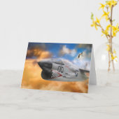 ファイタージェットの野生の空のフロンティア カード (黄色い花)