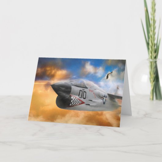 ファイタージェットの野生の空のフロンティア カード (正面)