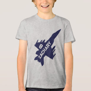 ファイタージェット飛行機誕生日シャツ トライブレンドTシャツ