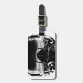 ファイターパイロットヘルメット ラゲッジタグ (正面縦)