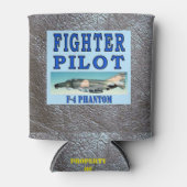 ファイターパイロットF-4ファントム 缶クーラー (正面)