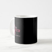 ファイターピンクリボンハート乳がん認識度 コーヒーマグカップ (正面左)