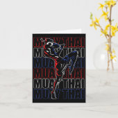 ファイタームアイタイスポーツ武術アーツmmaタイ カード (黄色い花)