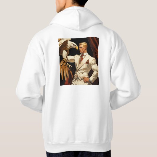 ファイターワシ パーカ (裏面)