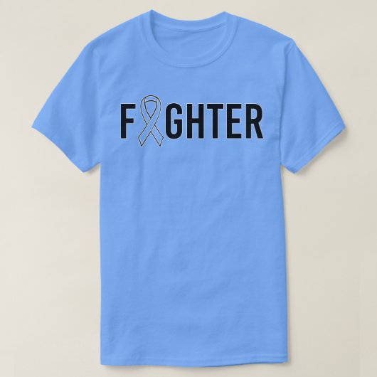 ファイター自閉症意識ママ Tシャツ (デザイン正面)