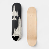 ファイター飛行機スケートボード スケートボード (正面)