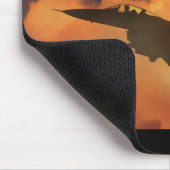 ファイター飛行機 マウスパッド (コーナー)