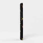 ファイター飛行機、黒 Case-Mate iPhoneケース (裏面/右)