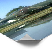 ファイター飛行機(F4-Phantom)ポスター ポスター (角)