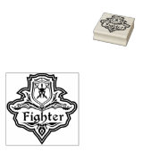 ファイター ラバースタンプ (押印)