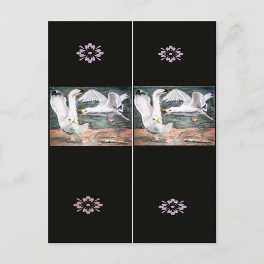 ファイティングシーグルブックマーク ポストカード (正面)