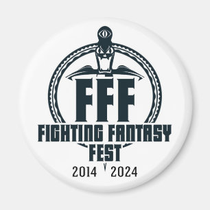 ファイティングファンタジーフェスト10周年磁石 マグネット