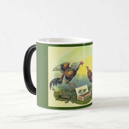 ファイティングロターズシガーコーヒーマグ モーフィングマグカップ (正面左)