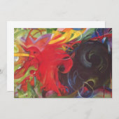 ファイティング型枠バイフランツ・マルクヴィンテージファインアート (正面/裏面)