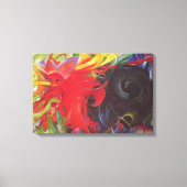 ファイティング型枠バイフランツ・マルクヴィンテージファインアート キャンバスプリント (正面)