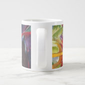 ファイティング型枠バイフランツ・マルクヴィンテージファインアート ジャンボコーヒーマグカップ (裏面)