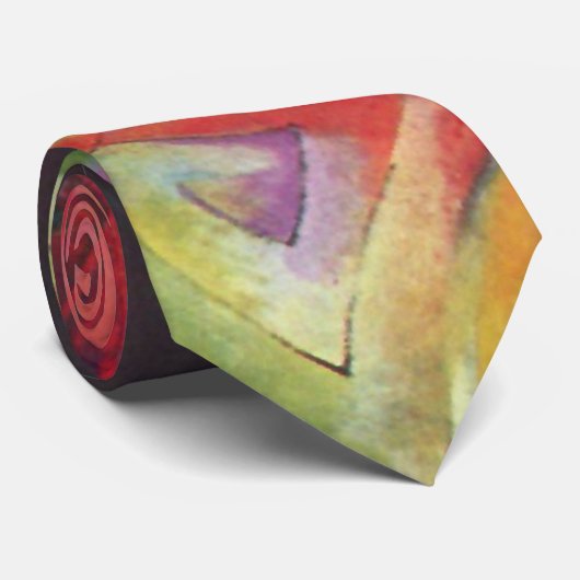 ファイティング型枠バイフランツ・マルクヴィンテージファインアート ネクタイ (ロール)