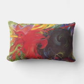 ファイティング型枠バイフランツ・マルクヴィンテージファインアート ランバークッション (正面)