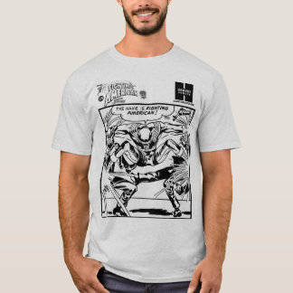 ファイティング・アメリカン アクションパネル Tシャツ