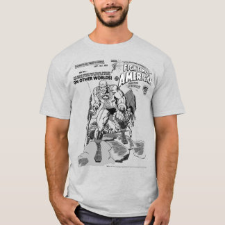 'ファイティング・アメリカン' アクション・コミックTシャツ Tシャツ