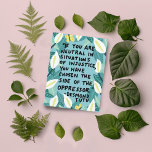 ファイトインビローズデモンドツツ引用文 ポストカード<br><div class="desc">カスタマイズ後ろに自分の文字のカードだ!私の店をチェック!</div>