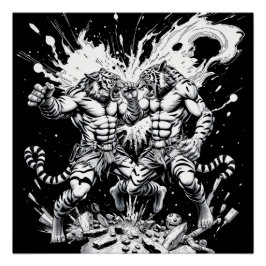 ファイトクラブ – タイガース ポスター