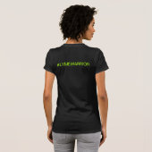 ファイトシャツ…ライム Tシャツ (裏面フル)
