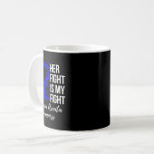 ファイトマイファイトアルペチアareata認識度 コーヒーマグカップ (正面左)